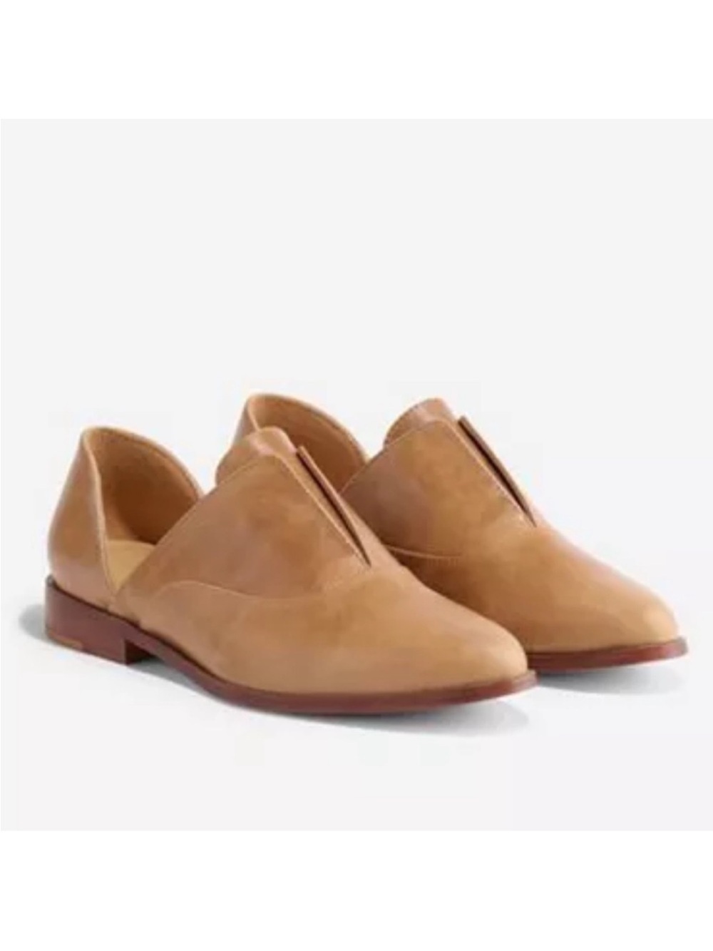 Nisolo Emma d'Orsay Oxford Leather Almond Size 6